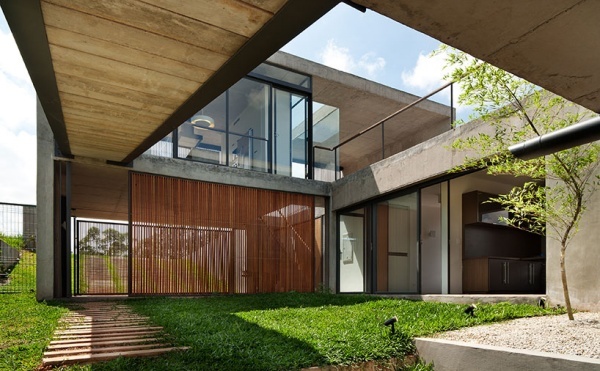 Ngôi nhà ấm cúng và xanh mát tại Sao Paulo, Brazil - Itahye Residence - Sao Paulo - Brazil - Apiacas Arquitetos - Trang trí - Ý tưởng - Nhà thiết kế - Kiến trúc - Nội thất - Thiết kế đẹp - Thiết kế - Nhà đẹp
