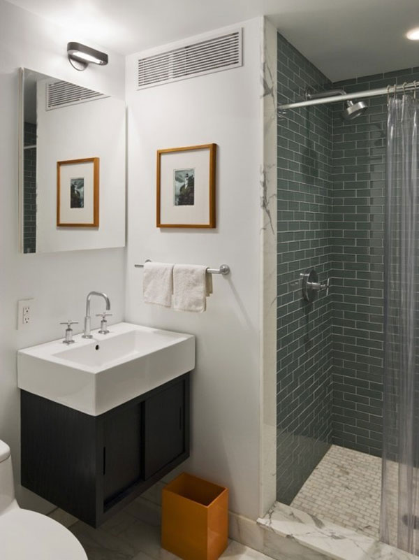 แบบห้องน้ำ สำหรับพื้นที่ขนาดเล็ก แต่งสวยลงตัว! - ห้องน้ำ - แต่งห้องน้ำ - ห้องน้ำขนาดเล็ก - จัดห้องน้ำพื้นที่แคบ - แบบห้องน้ำ