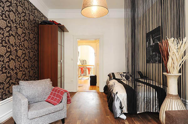 Small Area but Unique Idea in Stockholm Apartment - Interior Design - Apartment