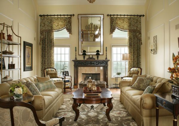 Ý tưởng trang trí phòng khách theo phong cách cổ điển - Thiết kế - Phòng khách