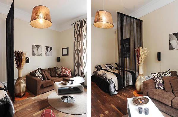Small Area but Unique Idea in Stockholm Apartment - Interior Design - Apartment