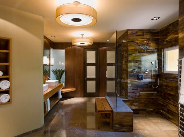 Harmonious Japanese Bathroom Design Ideas - Decoration - Design - Interior Design - Ideas - Furniture - Bathroom - Japanese - Feng Shui