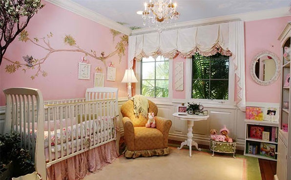 Phòng bé gái xinh như phòng công chúa - Thiết kế - Phòng trẻ em
