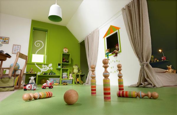 Phòng chơi màu sắc dành cho bé - Thiết kế - Ý tưởng