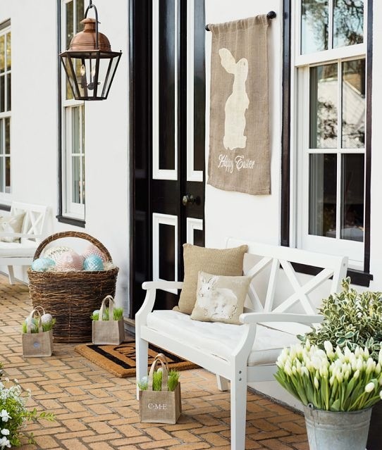 Beautiful Easter Porch and Patio Decor Ideas - Porch and Patio - Ideas - Decoration - Outdoor - Garden