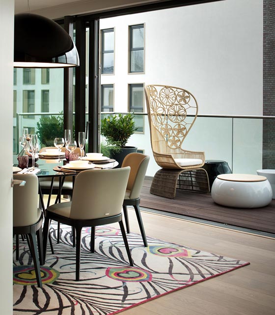 Căn hộ penthouse kết hợp phong cách hiện đại & eclectic ở London - Nhà đẹp - Căn hộ - Ngôi nhà mơ ước - Thiết kế
