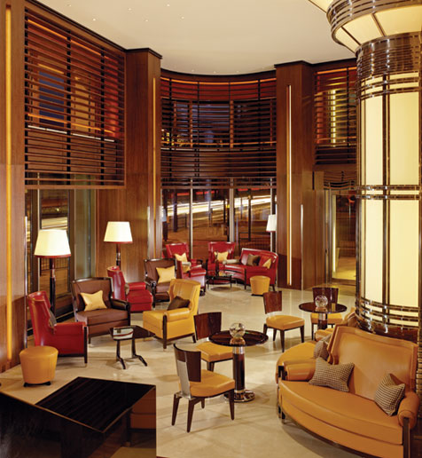 Mixed Art Deco-inspired in 45 Park Lane Hotel, London, UK - Interior Design