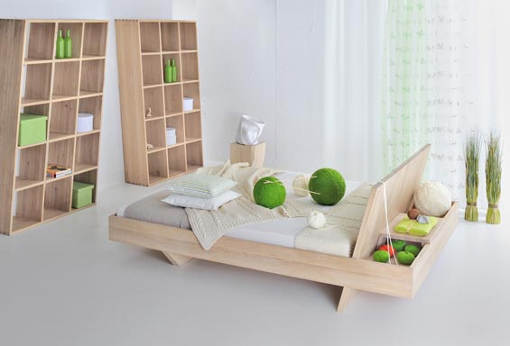 Giường Gỗ Tinh Tế Của Vitamin Design - Giường - Nội thất - Phòng ngủ - Thiết kế - Vitamin Design