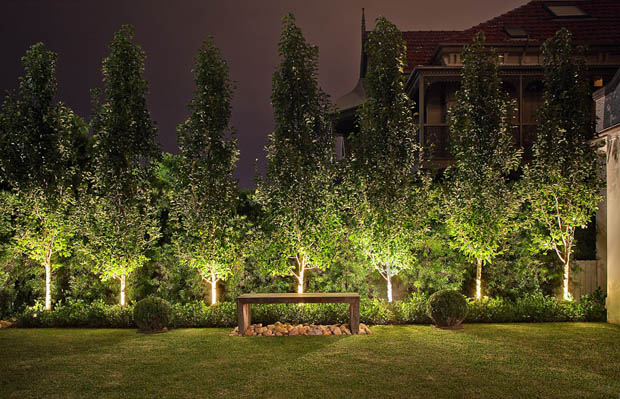 สวนหย่อมสวยๆ สบายตา และการตกแต่งแสงไฟยามค่ำคืน - จัดสวน - สวนสวย - จัดสวนในบ้าน - สวนหย่อม - แต่งแสงไฟในสวน