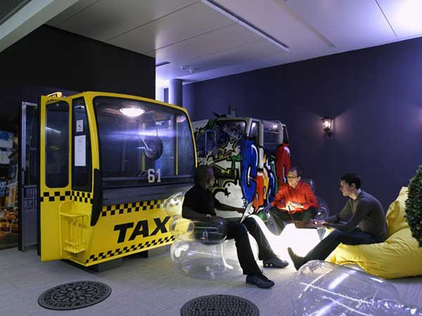 Trược ống ghé thăm Trụ sở Google ở Zurich - Trang trí - Nội thất - Ý tưởng - Phòng làm việc