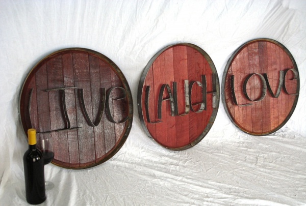 How to Re-use wine barrel in a unique way - Wine barrel - Re-use - Design
