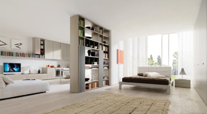 Fabulous living spaces designs from Euromobil - Interior Design
