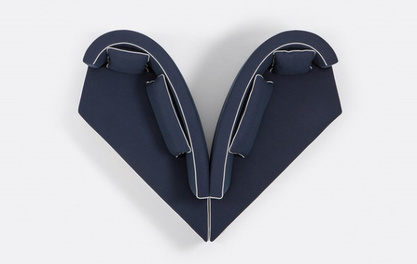 Jo Sofa: thiết kế ấn tượng hình dáng trái tim - Thiết kế - Nội thất - Sofa