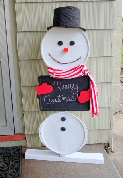Người tuyết handmad xinh xắn cho ngày giáng sinh - Người tuyết - Lễ Giáng Sinh - Đồ trang trí