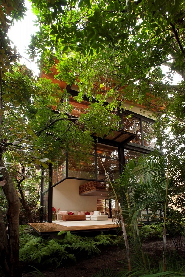 บ้านไม้ ใต้หลังคาสีเขียว เก็บต้นไม้ให้อยู่บนโลกเดียวกัน - ไอเดีย - แต่งบ้าน - บ้านในฝัน - บ้านสวย