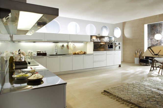 Thiết kế cho nhà bếp đầy nghệ thuật và phong cách