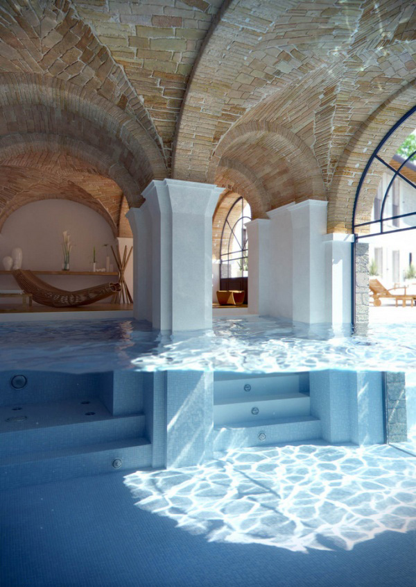 Dreamy and Luxurious Indoor Swimming Pool Inspirations - Design - Indoor Pool - Ideas - Design News