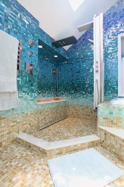 10 gyönyörű óceán ihlette fürdőszoba