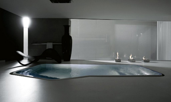 Gorgeous In-Floor Bathtubs - Bathroom - In-Floor Bathtubs - Bathtub