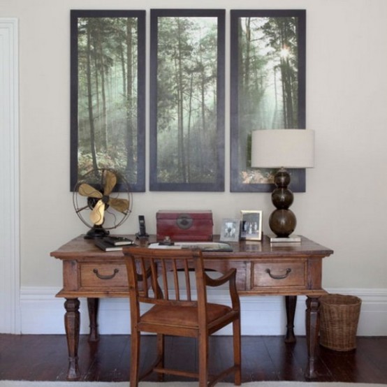 Home Offices that Have Vintage Looking - Design