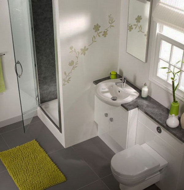 แบบห้องน้ำ สำหรับพื้นที่ขนาดเล็ก แต่งสวยลงตัว! - ห้องน้ำ - แต่งห้องน้ำ - ห้องน้ำขนาดเล็ก - จัดห้องน้ำพื้นที่แคบ - แบบห้องน้ำ