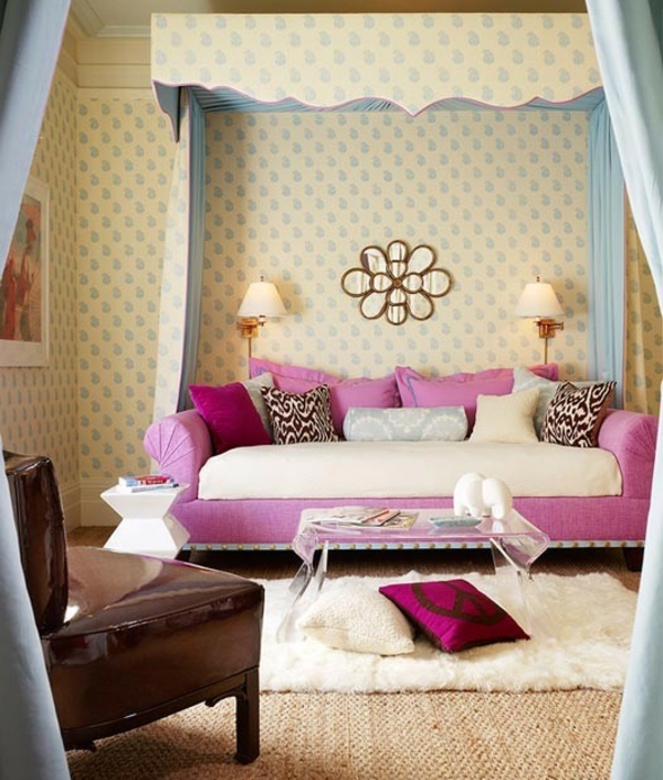 Phòng ngủ ngọt ngào dành cho bé gái - Trang trí - Ý tưởng - Nội thất - Thiết kế đẹp - Phòng ngủ - Mẹo và Sáng Kiến