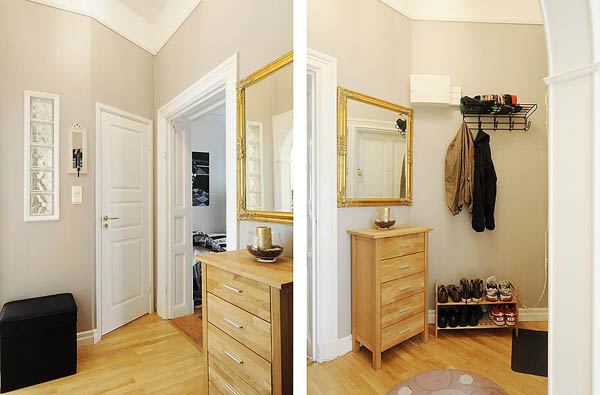 Small Area but Unique Idea in Stockholm Apartment - Interior Design - Apartment