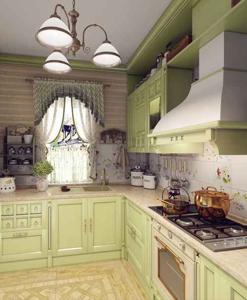 สวยแจ่ม!! ห้องครัวสีเขียวแนววินเทจ สวยด้วยกลิ่นอายคันทรี! - ห้องครัว - ห้องครัววินเทจ - แบบห้องครัวสีเขียว - แต่งห้องครัวสีเขียว - ตกแต่งห้องครัว - ครัวสีเขียว