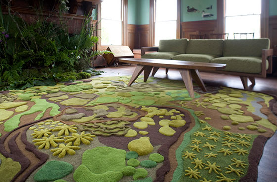 Những tấm thảm ngộ nghĩnh giúp không gian thêm vui nhộn - Trang trí - Nội thất - Ý tưởng - Thiết kế đẹp - Thảm trải sàn