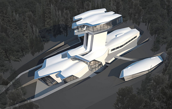 Russian Billionaire Builds a Uber-cool Futuristic Spaceship Home For Supermodel Naomi Campbell - Naomi Campbell - Dream Home - Design - Interior Design - Design News - Spaceship House