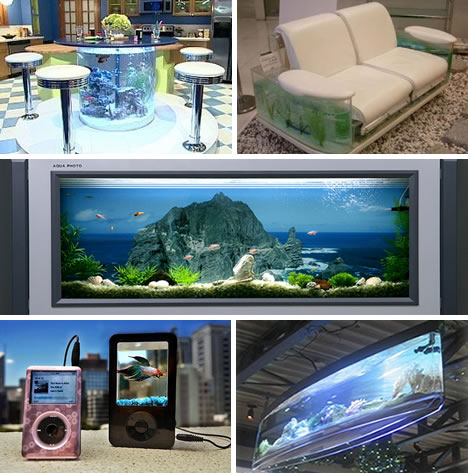 Amazing and Unusual Aquariums - Decoration - Fish Tanks - Aquarium