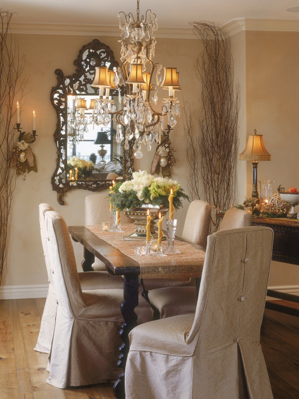 Glamorous Christmas Table Settings - Decoration