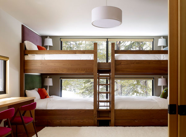 Giường tầng đẹp cho bé trai và gái - Thiết kế - Nội thất - Giường tầng