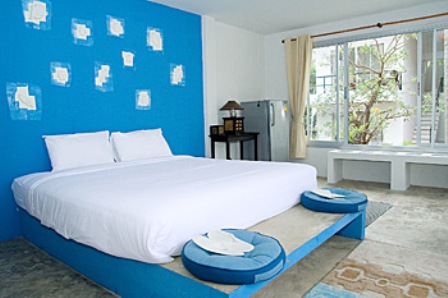 หลากแบบแต่งห้องนอนสีฟ้า สวยสดใส น่าอยู่ น่านอน!! - ตกแต่งบ้าน - ห้องนอน - แบบห้องนอนสีฟ้า - แต่งห้องนอนสีฟ้า