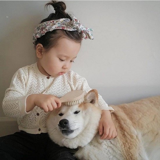 HAPPY LIFE ❤ : Little dog and Little girl