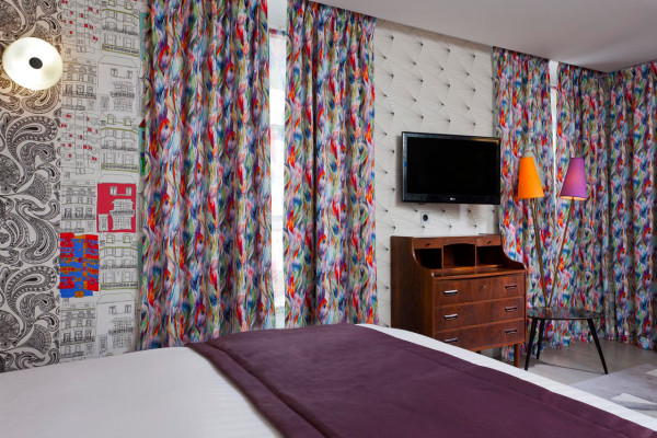 Khách sạn Crayon Paris tràn đầy sức sống và màu sắc tươi trẻ - Trang trí - Ý tưởng - Nội thất - Thiết kế - Kiến trúc - Thiết kế thương mại - Khách sạn - Paris