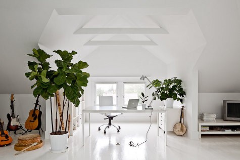 Cool Attic Home Office Designs - Ideas - Design - Home Office
