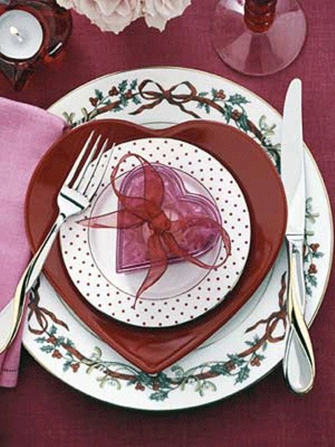 Romantic and Intimate Valentine's Day Table Setting Decor Ideas - Table Decor - Decoration - Ideas - Dining Room