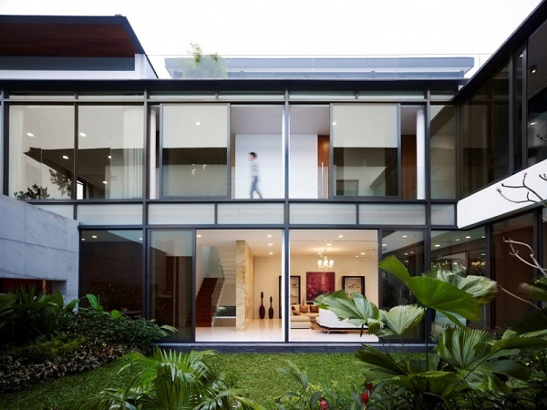 บ้านสองชั้นร่วมสมัยในสิงคโปร์ - ตกแต่ง - ออกแบบ - ไอเดีย - ตกแต่งบ้าน - บ้านสวย