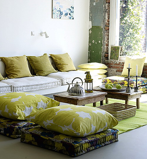 Floor Pillows and Cool Ideas for Decorating Your House - Interior Design