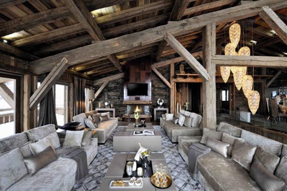 Ngôi nhà nghỉ sang trọng bên chân núi ở Pháp - Trang trí - Kiến trúc - Ý tưởng - Nội thất - Thiết kế đẹp - Thiết kế - Villa - Ngoại thất - Khách sạn