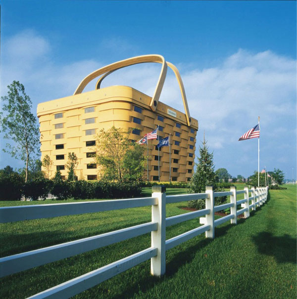 ออฟฟิศสุดเก๋ "ตึกตะกร้ายักษ์" ของ ลองก้าเบอร์เกอร์ - เทรนด์การออกแบบ - ตึกตะกร้ายักษ์ - ตึกรูปตะกร้า - ลองก้าเบอร์เกอร์ - รัฐโอไฮโอ - ตึกแปลกดีไซน์เก๋