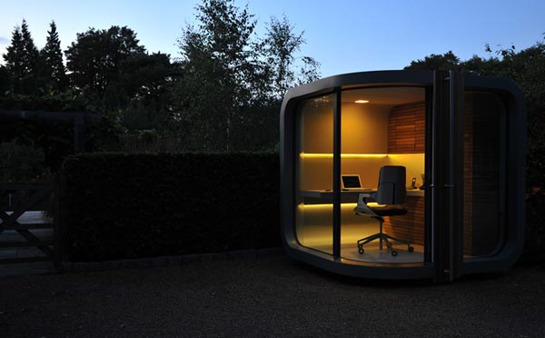 Small Home Office in Your Backyard : OfficePOD - Home Office - OfficePOD