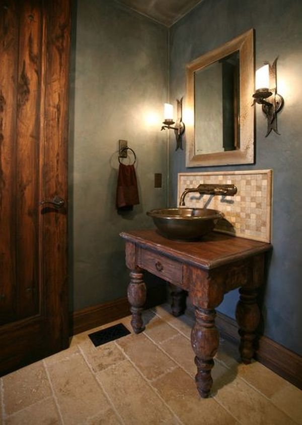 Những nội thất phòng tắm mang phong cách cổ