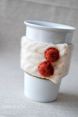 Super Cute DIY Coffee Cup Cozy Tutorials And Patterns For Upcoming Winter - Cups - Kitchen - DIY