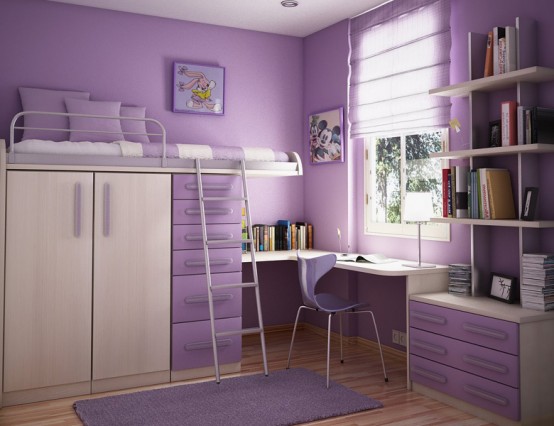 Inspirational Violet Interior Designs - Decoration