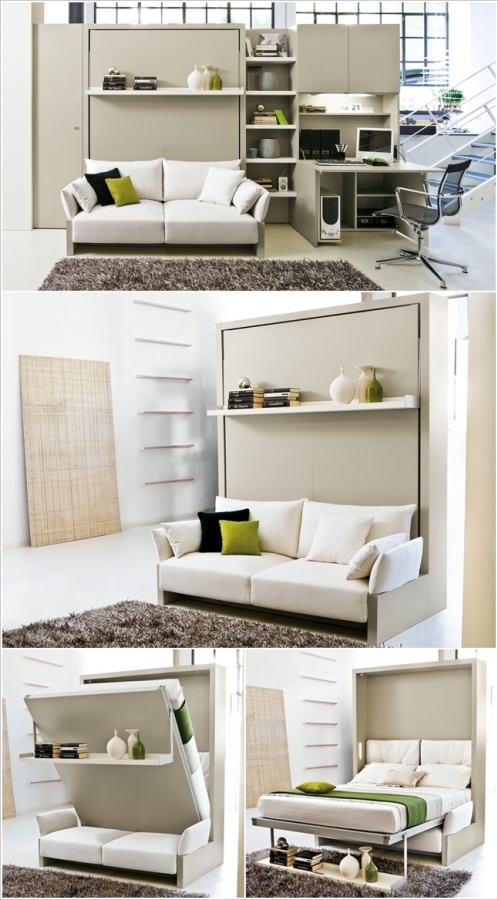 Không gian nhỏ trông gọn hơn với nội thất được gấp xếp dễ dàng - Thiết kế - Nội thất