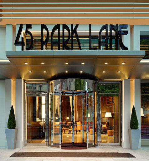 Mixed Art Deco-inspired in 45 Park Lane Hotel, London, UK - Interior Design