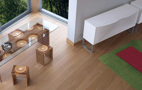 Wood Dining Room Furniture with Unique Finish by Toyo Ito - Dining Room - Wood - Furniture - Toyo Ito