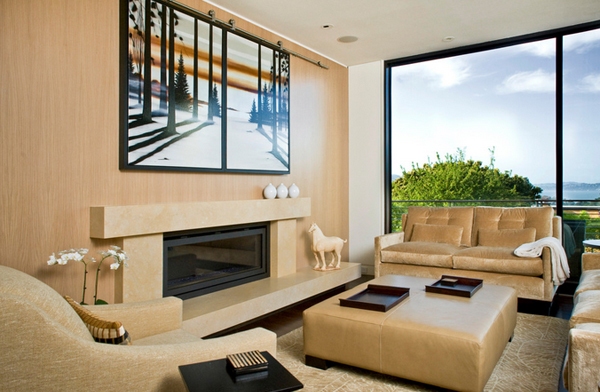 Những ý tưởng để đặt TV ở phòng khách - Trang trí - Ý tưởng - Nội thất - Phòng khách - TV